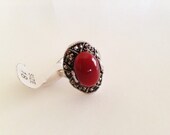 Red Stone Ring