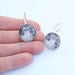 Full Moon Dangle Earrings