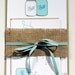 Rustic Wedding Invitation -  Love Jars
