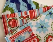 Three Designer Fabric Cash Envelopes