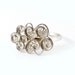 Silver Cloud Ring. Handmade Filigree.