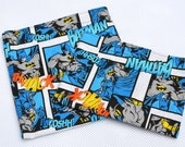 Custom Comic Book Cotton or Flannel Reusable Sandwich and Snack Bag Set - Many Options - Premium Fabric - Geek-a-bye Baby, Washable, Vegan