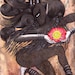 Capricorn, The Ambitious Goat: Dec 22 - Jan 20 / ART PRINT / LARGE / 21" X 28"