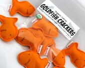 Catnip Goldfish Crackers Wool Felt