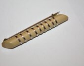 Art Deco Celluoid  Bar Pin Brooch 1950s Jewelry