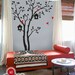 Baby Nursery Wall Decals - Tree Wall Decal - Birds Decal - Large: approx 82" x 55" - KC002
