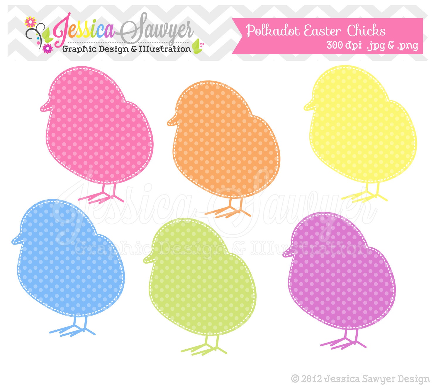 INSTANT DOWNLOAD easter chick clipart, digital element, graphic, for invitations, bottle caps, card making, commercial use Il_170x135