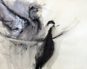 Icarus Study - Original Drawing Lg