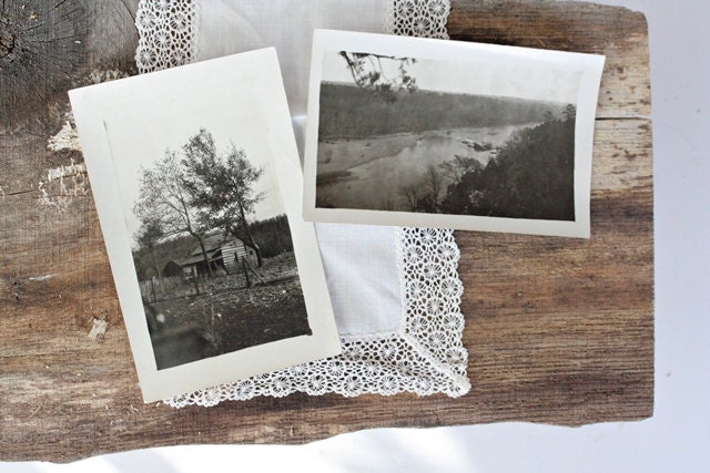 The Homestead - 1920s/1930s Arkansas Farmhouse and Scenic River Photographs, Antique Landscapes, Mysterious Southern Life - msjeannieology