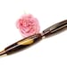 Desert Ironwood Pen Slimline 305 - 24kt Gold Metal Finish - Pen Gift Box Included