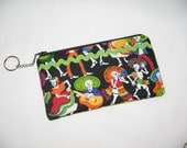Dancing Calaveras Cosmetic / Zipper Pouch