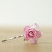 Wedding Hair Accessory, Bride Hair Pin, Pink Vintage Rose, Flower Girl, Spring Wedding, Bridesmaids, Romantic clip Pastel