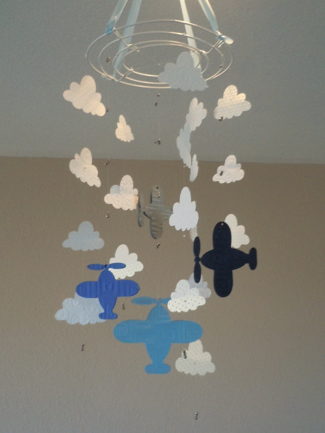 Up, Up and Away--Chandelier mobile