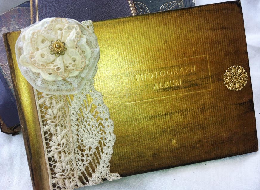 Vintage Wedding Photo Album