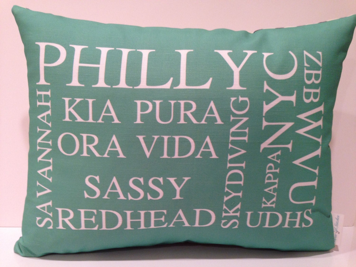 Birthday Pillow-  birthday, friends, grand kids, wedding, anniversary, poem, quote