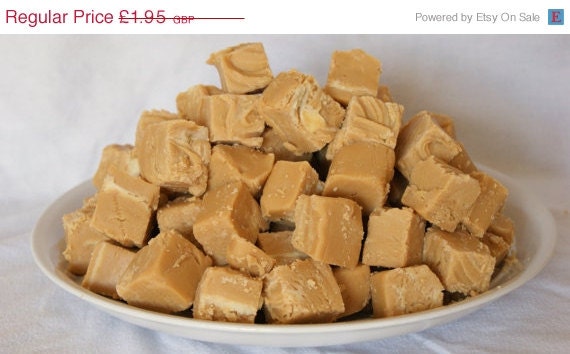 ON SALE Home made Creamy Lemon and White Chocolate Fudge 100g