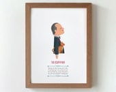 Illustration. The godfather