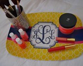 Personalized Melamine Platter - Monogrammed Melamine Platter - Serving Platter - Serving Tray - Vanity Tray - Preppy - PREP in MY STEP