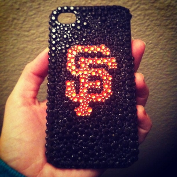 MADE TO ORDER Sf Iphone 4 Bling Crystal Case