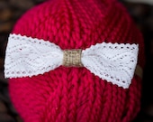 Cute lace bow headband
