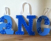 Personalized Themed Wooden Letters - Hanging
