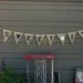 How Sweet it is Burlap pennant banner - rustic wedding decor - dessert table - reception