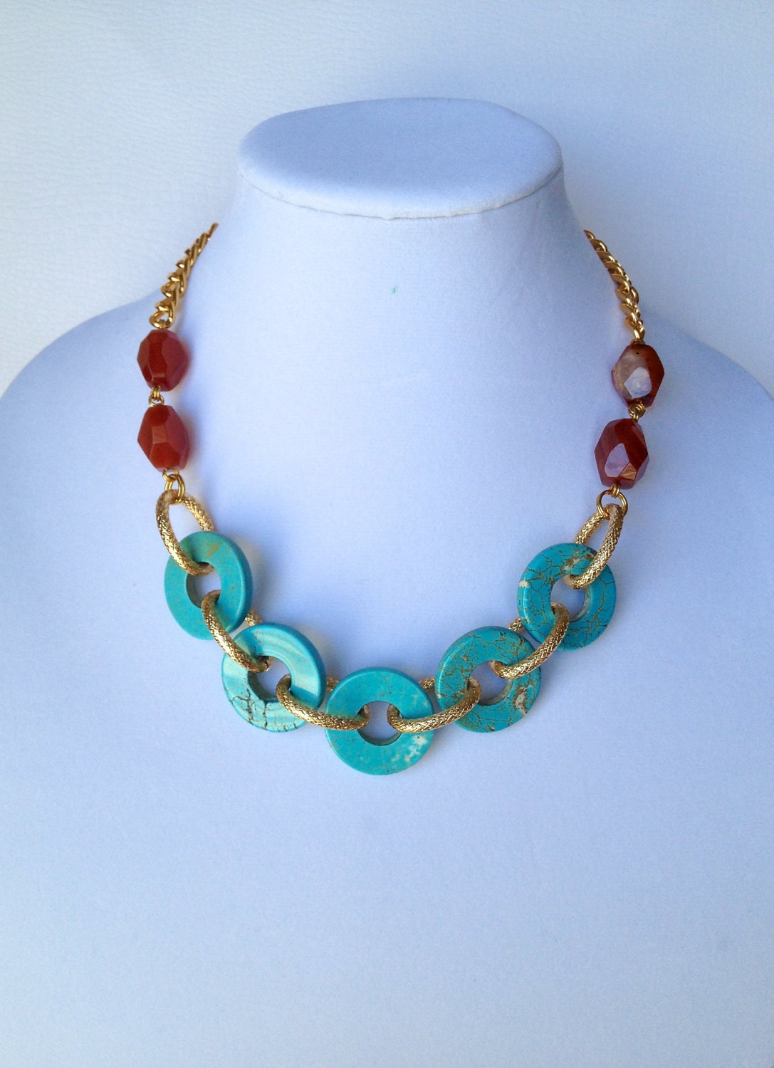 Turquoise Statement Necklace