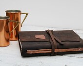 Leather Bound Journal Handmade Louisiana Travel Adventure Diary Art Notebook (112)