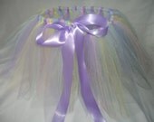Spring Tutus - Custom, Handmade Infant Party/Holiday Tutu - Boutique style - You choose colors - ribbon-tie waistband