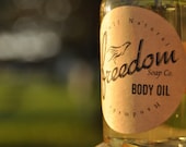 Body Oil, Massage Oil, All Natural, Handmade