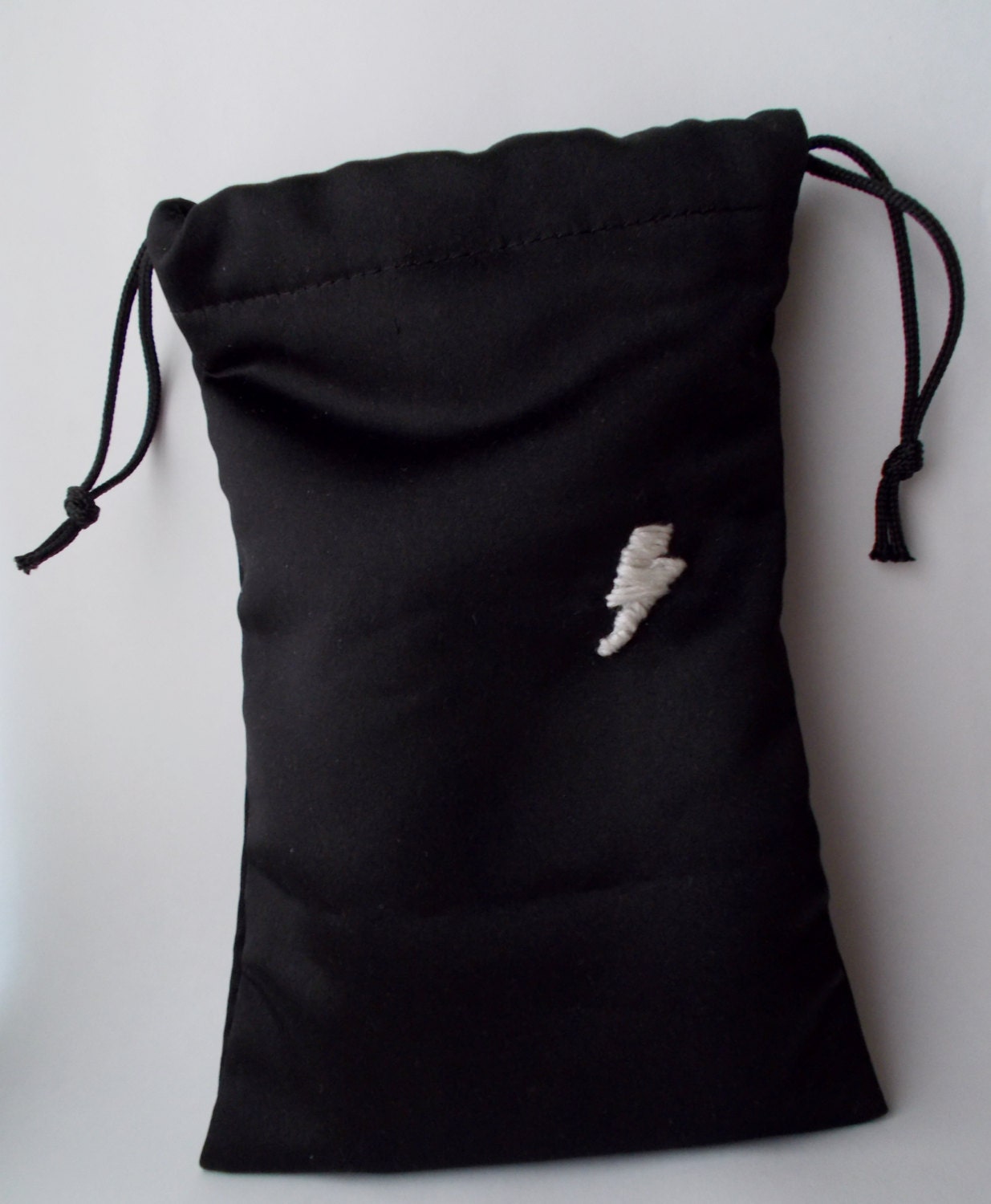 Tarot bag with lightning bolt
