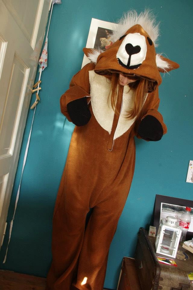 Alpaca onesie