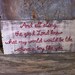 Hand crafted wooden sign "And all along, the good Lord knew what my world would be like without a boy like you" Approx. 5.5x10.5"