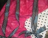 Hanky Panky Bag (Pink with Black & White Polkadots)