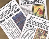 CATCH-UP COLLECTION 3 x Enchanted Times Mini back issues - miniature fairy tale newspaper