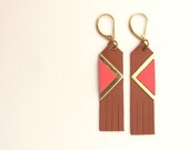 Sinki sleepers brown, navajo inca style in leather, ethnic fringes