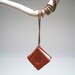 Wearable Miniature Book - Leather Book Pendant, love message
