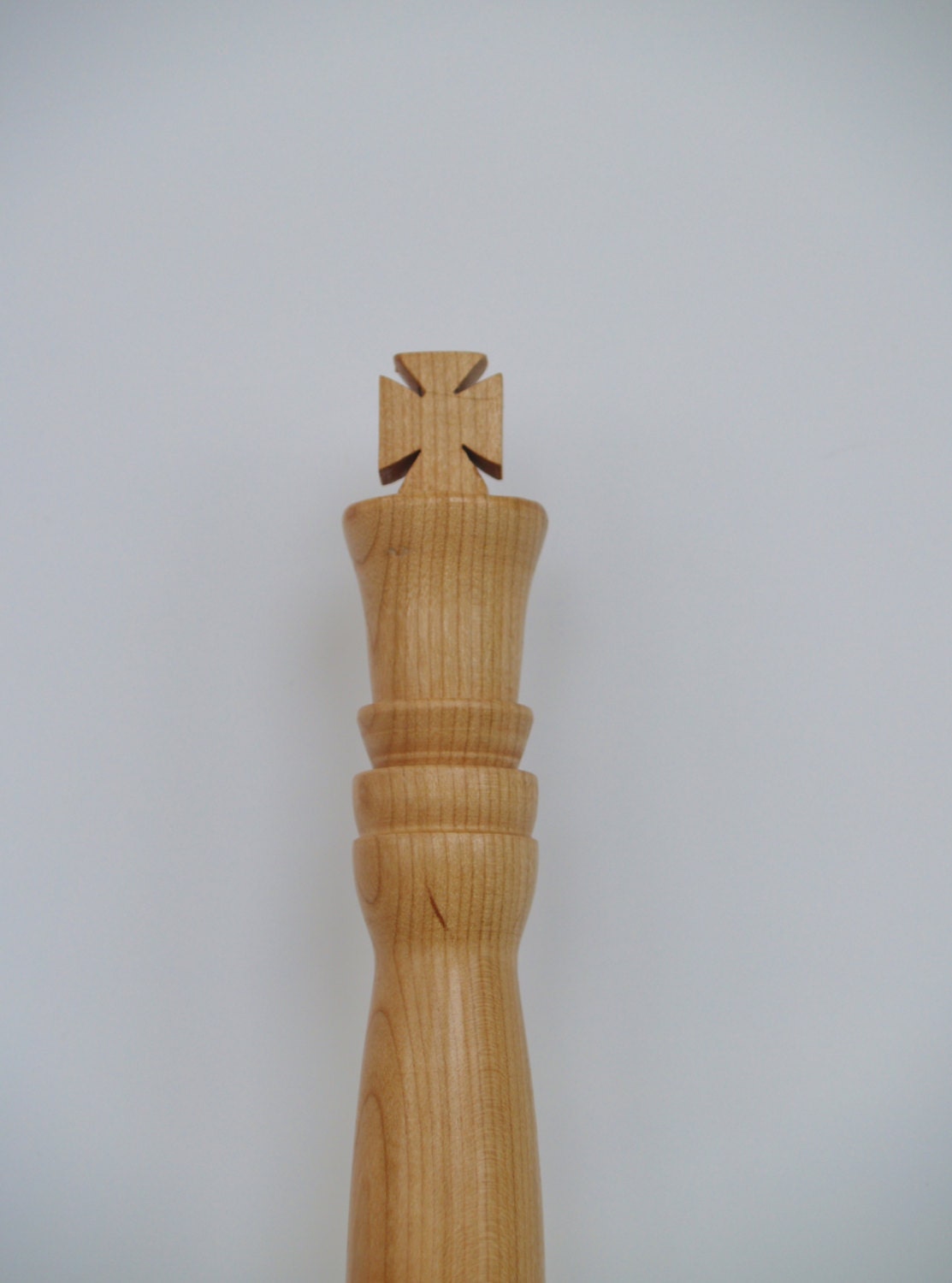 King chess piece beer tap - cherry chess piece beer tap handle
