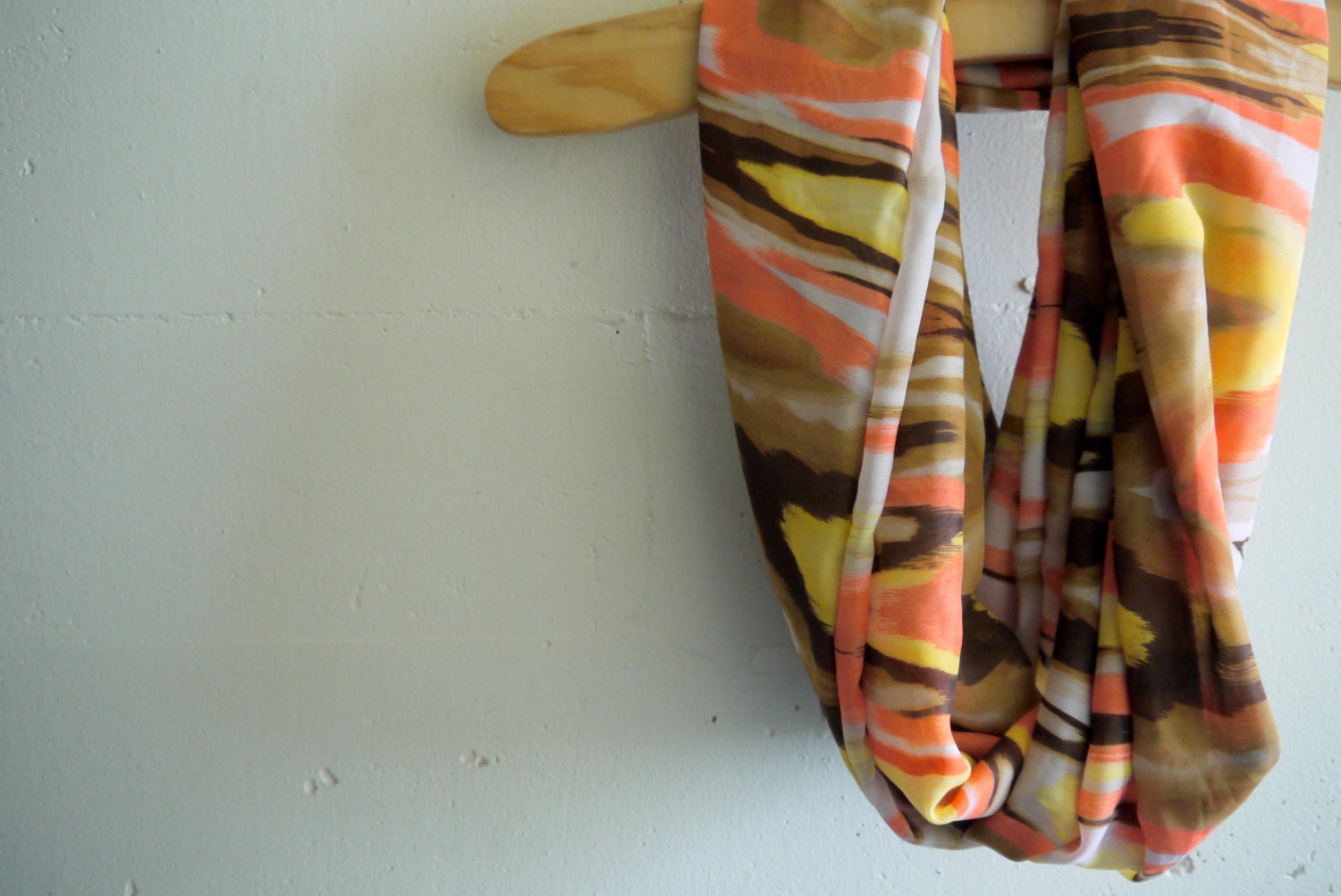 Infinity Scarf Circle Scarf - Back in Time