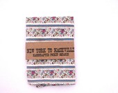 Handcrafted Pocket Square Floral Cowboy Western Stripe Upcycled Handmade -Deacon Claybourne