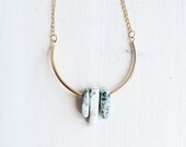Lily - Jasper nuggets necklace