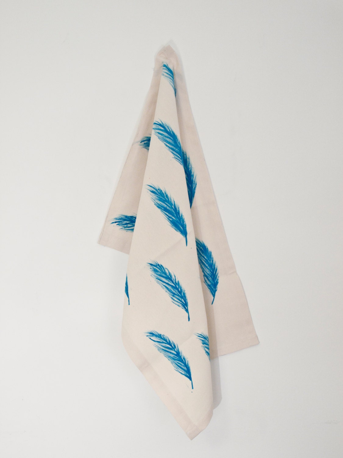 Feather Print Tea Towel - KimLegler