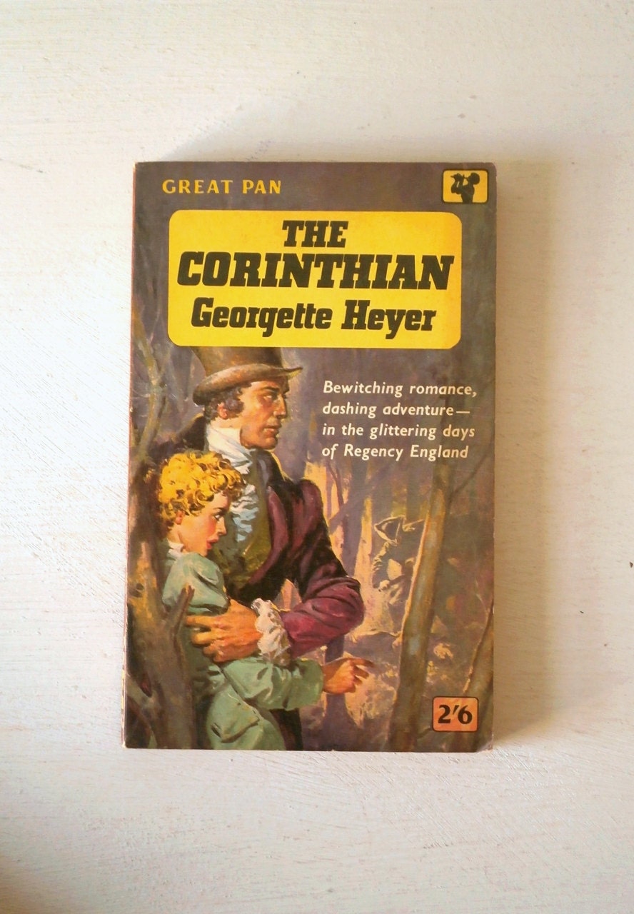 Vintage Georgette Heyer The Corinthian pan book