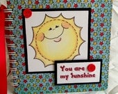 SALE-YOU are my SUNSHINE premade scrapbook mini album