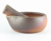 Woodfired Mortar and Pestle, Small, Culinary Mortar and Pestle