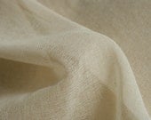 BULK BUY 6 Metres of Undyed, Organic, Fairtrade Cotton Muslin Fabric 150cm wide