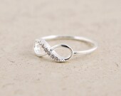 Infinity Ring in Silver