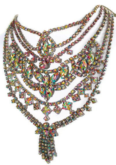 Graffiti Vintage Statement Necklace