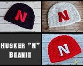 CHILD/ADULT - Husker "N" Beanie