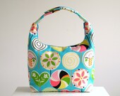 Insulated Lunch Bag, Girls Lunch Bag, Lunch Tote, School Lunch Bag,Women Lunch Bag-Mint Green Pinwheel Lollipop